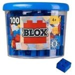 Blox 100 blaue 4er Steine in Dose