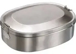 MATO interpr&auml;sent Break Brotzeitdose 0.75l Edelstahl Silber 4175