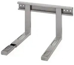 Xavax 00110931 00110931 Mikrowellenhalterung Silber