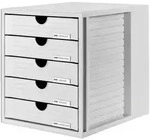 HAN Systembox 1450-11 Schubladenbox Lichtgrau DIN A4, DIN C4 Anzahl der Schubf&auml;cher: