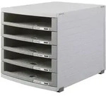 HAN CONTUR 1505-0-19 Schubladenbox Lichtgrau DIN A4, DIN B4, DIN C4 Anzahl der