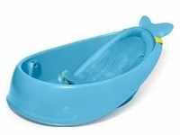 Skip Hop S235465 - Wal Moby Badewanne, 3 Stufen, Anti-Rutsch, Bad für Babys, blau