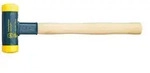 Schonhammer r&uuml;ckschlagfrei 02095 Typ Hammer Kopf-&Oslash; 40 mm Kopfl&auml;nge 125 mm