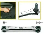 Hazet 2265-1 Bit-Ratsche 1/4" (6.3 mm), 5/16" (8 mm) 140mm