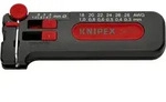 Knipex 12 80 100 SB Drahtabisolierer Geeignet f&uuml;r CU-Leiter 0.3 bis 1 mm