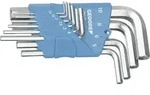 Gedore Innen-Sechskant Winkelschraubendreher-Set 1.3 mm, 1.5 mm, 2 mm, 2.5 mm, 3 mm,
