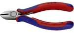 Knipex 76 12 125 Elektronik- u. Feinmechanik Seitenschneider mit Facette 125mm
