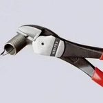Knipex 74 21 200 Werkstatt Kraft-Seitenschneider mit Facette 200mm