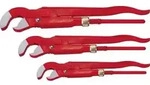 Eckrohrzangenset Profi-Set 1 3-tlg.f.Rohre 1-1,1/2-2 Zoll ROTHENBERGER