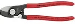 Knipex 95 21 165 Kabelschere Geeignet f&uuml;r (Abisoliertechnik) Alu- und Kupferkabel,