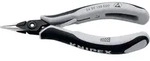Knipex 34 52 130 ESD ESD Flachrundzange Chrom-Vanadium Kugellagerstahl 130mm
