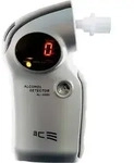 ACE AL6000 Alkoholtester Silber 0.0 bis 4 &permil; auswechselbarer Sensor, inkl. Display