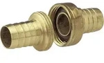 GARDENA 07152-20 Messing Schlauch-Verschraubung 30,3 mm (1") IG, 33,25 mm (1") AG, 19