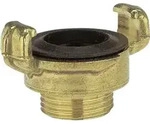 "Gardena 07116-20 Messing Klauenkupplung-Gewindest&uuml;ck Klauenkupplung, 41,91mm (1