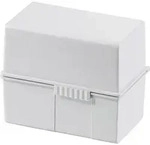 HAN 977-11 Karteibox Lichtgrau max. Anzahl der Karten: 300 Karten DIN A7 quer