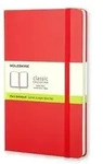Moleskine Notizbuch, Pocket/A6, Blanko, Fester Einband, Rot