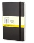 Moleskine Notizbuch, Pocket/A6, Kariert, Fester Einband, Schwarz