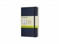 Moleskine Notizbuch Pocket/A6, Blanko, Soft Cover, Saphir