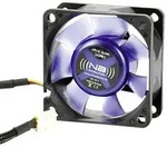 NoiseBlocker BlackSilent XR1 PC-Geh&auml;use-L&uuml;fter Schwarz, Blau (transparent) (B x H x