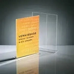 Tischaufsteller A4 Sigel, gerade