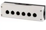 Eaton M22-I6 216540 Aufbaugeh&auml;use 6 Einbaustellen, f&uuml;r Bodenbefestigung (&Oslash; x H) 22