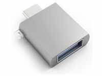 Satechi aluminum Type-C to Type A USB Adapter space gray