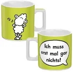 Sheepworld Tasse "Ich muss erst mal gar nichts"