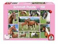 Schmidt 56269 - Puzzle, Pferdeträume, Kinderpuzzle, 150 Teile
