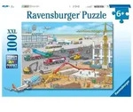 Puzzle Ravensburger Baustelle am Flughafen 100 Teile XXL