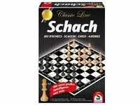Schmidt 49082 - Schach Classic Line, extra große Spielfiguren aus Holz