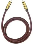 Cinch Audio Anschlusskabel [1x Cinch-Stecker - 1x Cinch-Stecker] 1.00 m Bordeaux