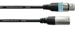 Cordial CCM2,5FM XLR Verbindungskabel [1x XLR-Buchse - 1x XLR-Stecker] 2.50m Schwarz
