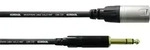 Cordial CFM3MV XLR Adapterkabel [1x XLR-Stecker - 1x Klinkenstecker 6.35 mm] 3.00m