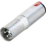 Neutrik NA3MJ XLR-Adapter XLR-Stecker - Klinkenbuchse 6.35mm Stereo 1St.