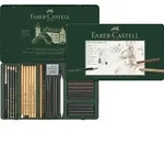 Faber-Castell Pitt Monochrome, 33er Set Metalletui