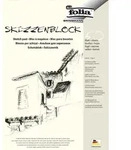 Folia Skizzenblock 120g/m2, DIN A4, 50 Blatt
