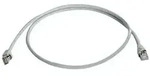 Teleg&auml;rtner 100008462 RJ45 Patchkabel CAT 6a S/FTP 3.00 m Grau UL-zertifiziert,