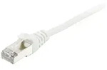 Equip 605540 RJ45 Patchkabel CAT 6 S/FTP 40.00m Wei&szlig; vergoldete Steckkontakte 1St.