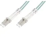 Digitus DK-2533-01/3 Glasfaser LWL Anschlusskabel 1.00 m T&uuml;rkis [1x LC-Stecker - 1x