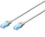 Digitus DK-1512-100 RJ45 Patchkabel CAT 5e U/UTP 10.00m Grau 1St.