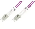 Digitus DK-2533-05-4 Glasfaser LWL Anschlusskabel 5.00 m Violett [1x LC-Stecker - 1x