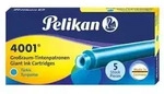 Pelikan Tintenpatronen 4001&reg; 5er Set Gro&szlig;raum-Patronen T&uuml;rkis