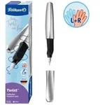 Pelikan F&uuml;ller Twist Silver Feder M, Rechts- und Linksh&auml;nder