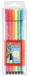 STABILO Premium-Filzstift - Pen 68 - 6er Pack - 6 Neonfarben