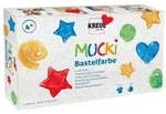 KREUL MUCKI Bastelfarbe 6er Set 80 ml