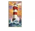 Schipper Malen nach Zahlen: Leuchtturm Roter Sand, 40x80 cm