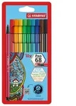 STABILO Premium-Filzstift - Pen 68 - 10er Pack - mit 10 verschiedenen Farben