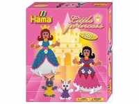 Hama 3230 - Geschenkpackung Kleine Prinzessinnen, circa 3000 Bügelperlen und einer