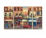 Malen nach Zahlen - Paris Nostalgie (Triptychon)