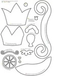 URSUS Laternenzeit Laternen-Bastelset rund Cinderella